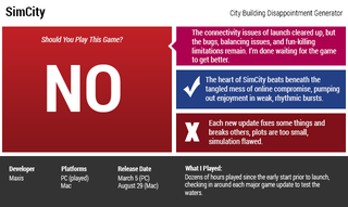Illustration for article titled SimCity: The Kotaku Review